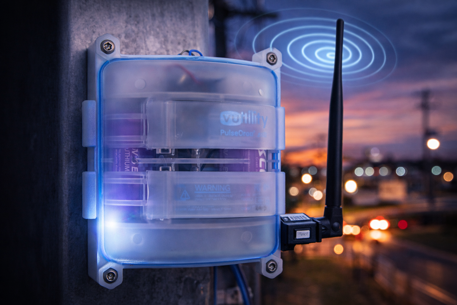 PulseDrop™ sensor — pulse counter for water, gas, BTU meters