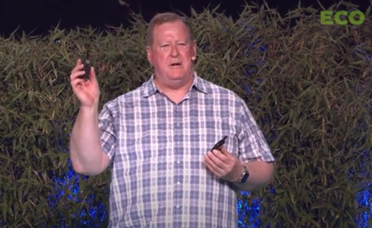 stephen prince pitches vutility at eco23 berlin